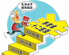 养老金“十二连调”