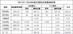 2017武汉最低社保费用降了 网友：两包辣条的钱