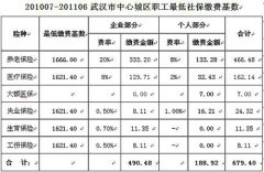 <b>武汉2010-2018年的社保缴纳标准，你真的需要看下</b>