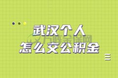 武汉个人怎么交公积金？这几点一定要明白