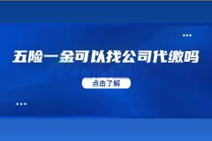 自由职业的五险一金可以找公司代缴吗？