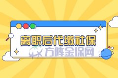 方阵金保网：武汉离职后代缴社保