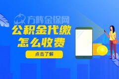 在武汉公积金代缴怎么收费的？