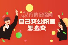 在武汉没有工作自己交公积金怎么交？