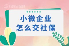 小微企业怎么交社保？交给专业的人来做！