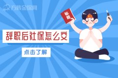 在武汉辞职后社保怎么交呢？