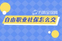 自由职业社保怎么交？来找方阵金保网