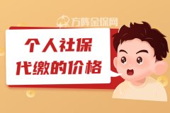 方阵金保网个人社保代缴的价格