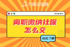 在武汉，离职缴纳社保怎么交？