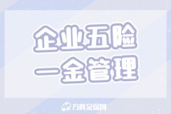 企业五险一金管理包含哪些方面？