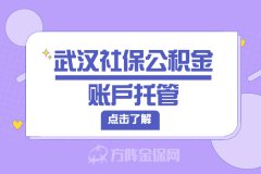 武汉社保公积金账户托管的优势