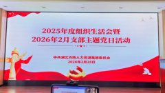 方阵集团党委召开2025年度组织生活会暨2026年2月